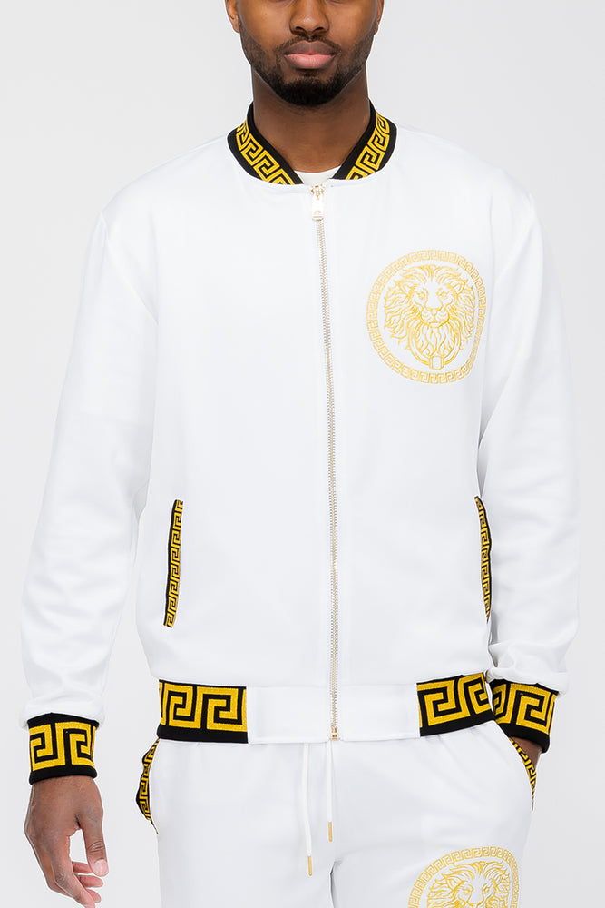 
                  
                    Load image into Gallery viewer, Lion Head Track Jacket
                  
                
